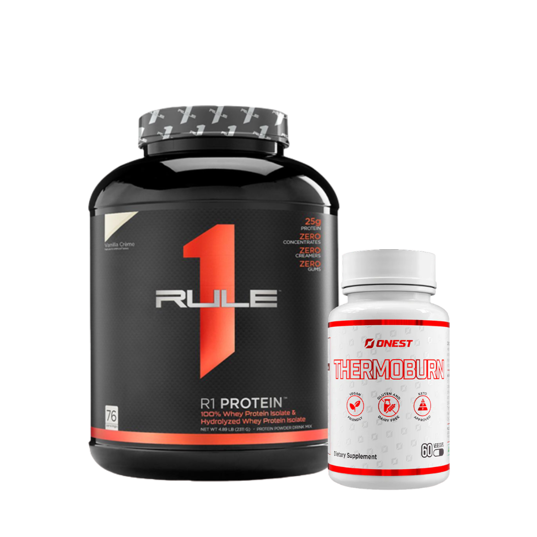 Free Thermoburn with Rule 1 Isolate - Gym Freak Supplements