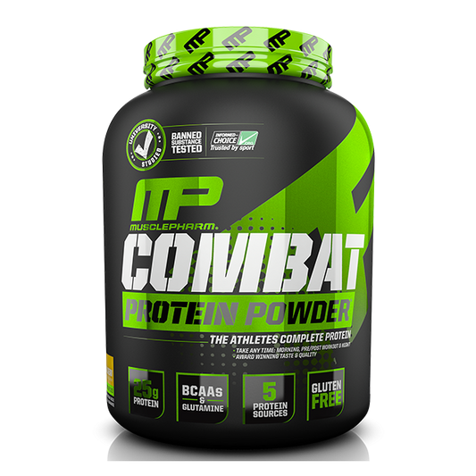 MusclePharm Combat Sport Whey Protein 4LB - Gym Freak Supplements