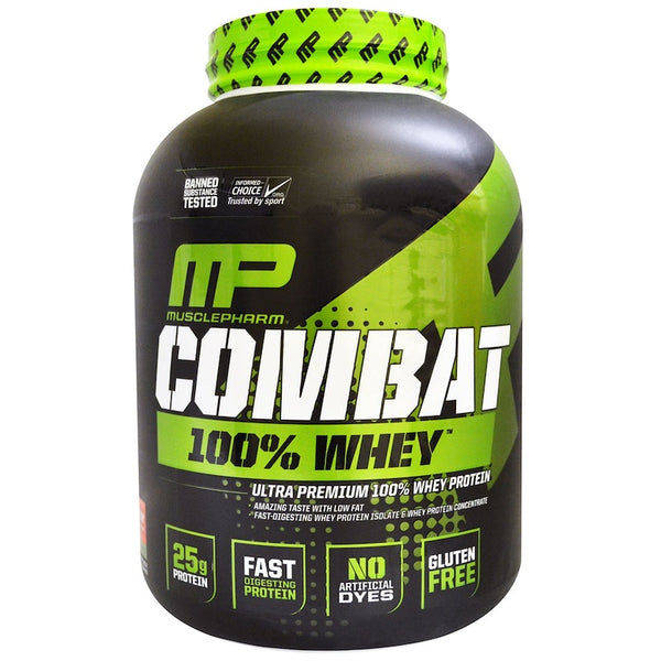 MusclePharm Combat 100% Whey Protein 5lb - Gym Freak Supplements