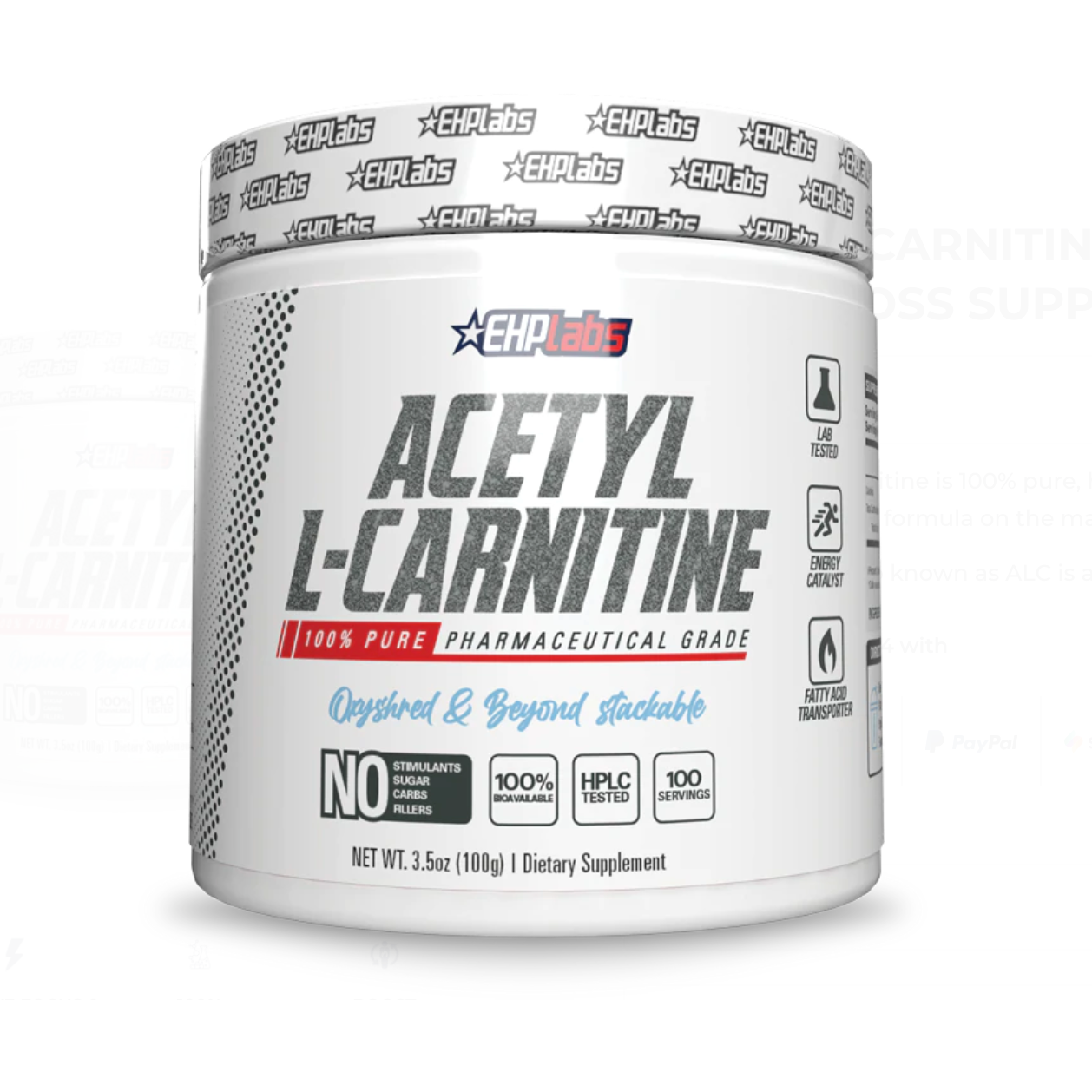 Ehp Labs Acetyl L-Carnitine - Gym Freak Supplements