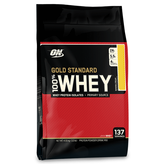 Gold Standard 100% Whey 10lb - Gym Freak Supplements