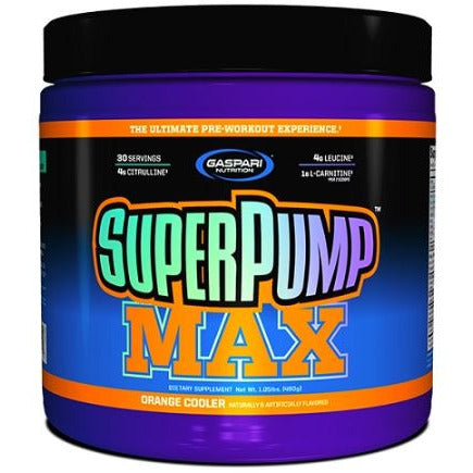 Super Pump MAX Pre Workout 30 Servings - Gym Freak Supplements